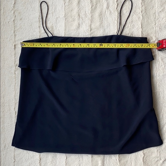 Navy Silk Club Monaco Camisole - Picture 3 of 8